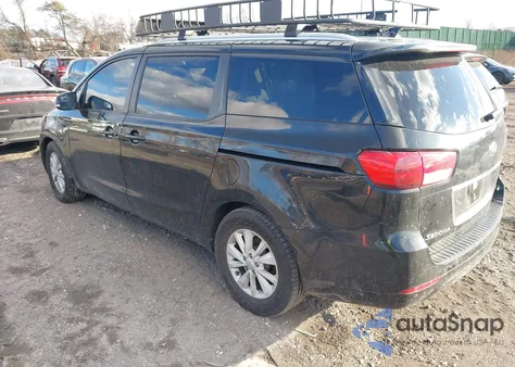 2016 Kia Sedona Lx z USA, uszkodzony, nr VIN KNDMB5C1XG6127956